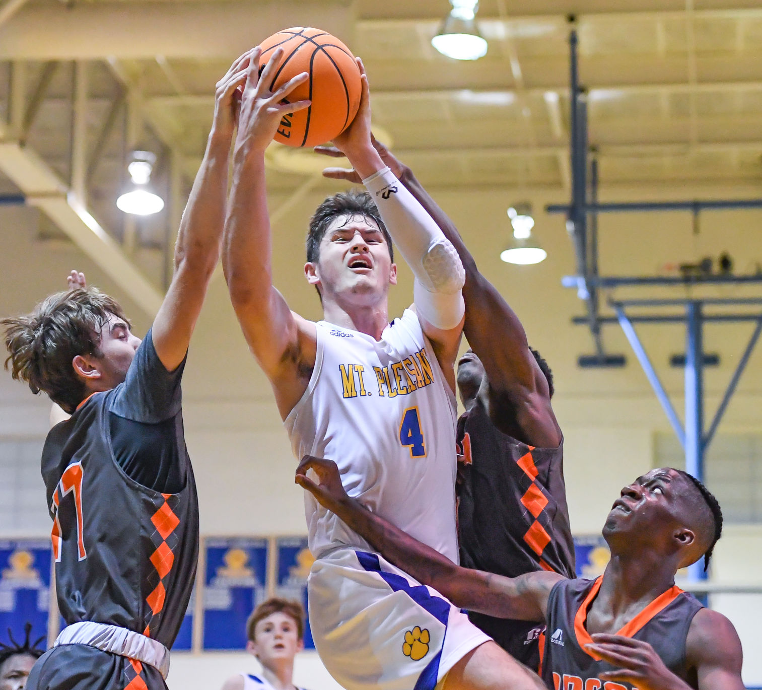 Friday night high school basketball action